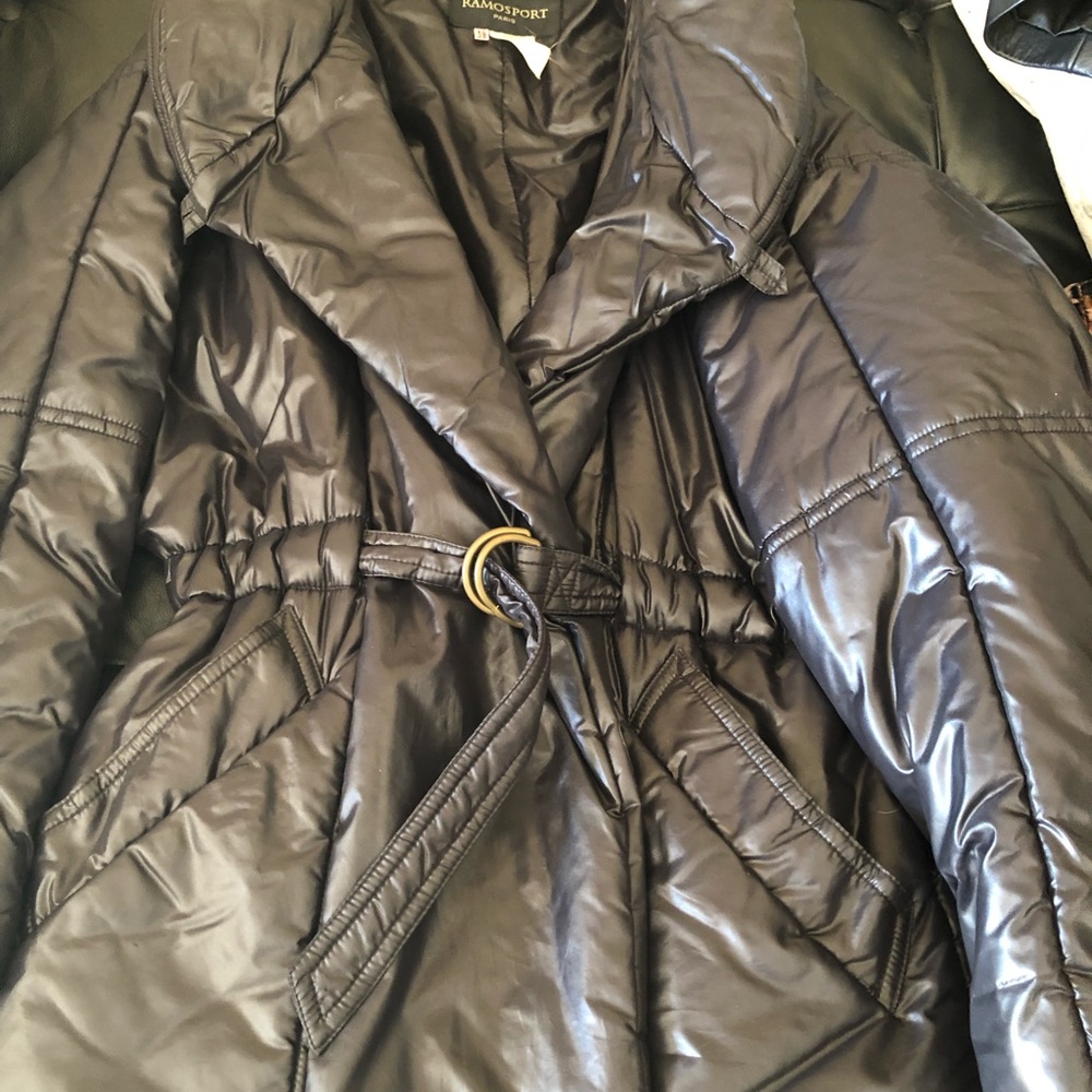 Soft and cozy highly styled down jacket